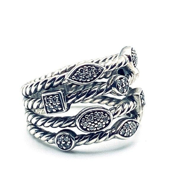 David Yurman Confetti Ring with Diamonds - Picture 4 of 9